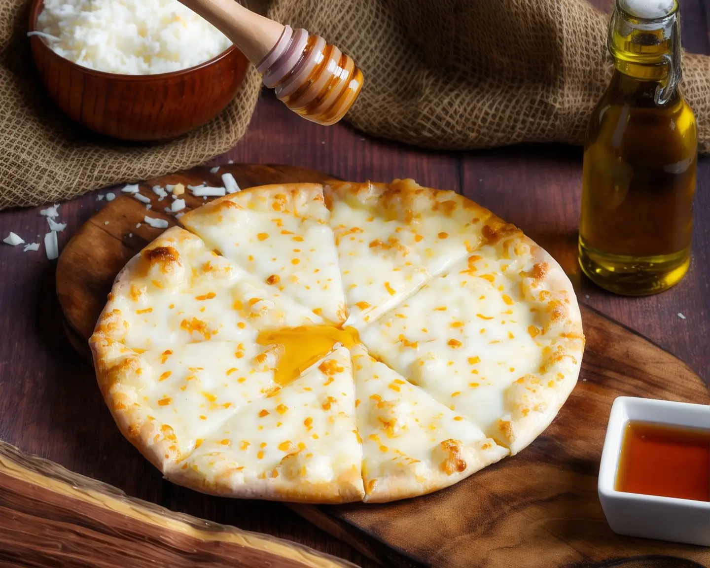جبنة مع العسل