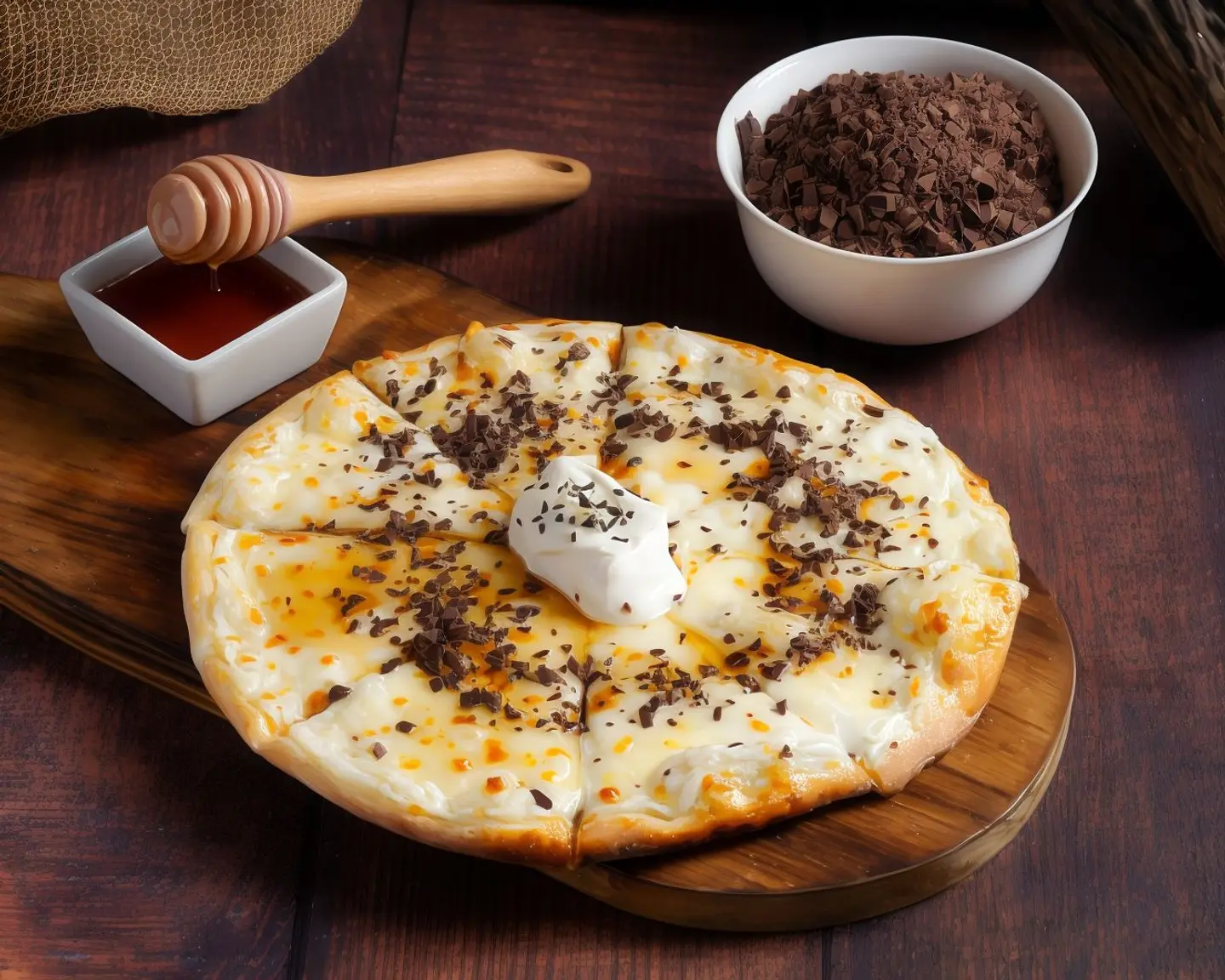 عش البلبل عسل وشوكولاته