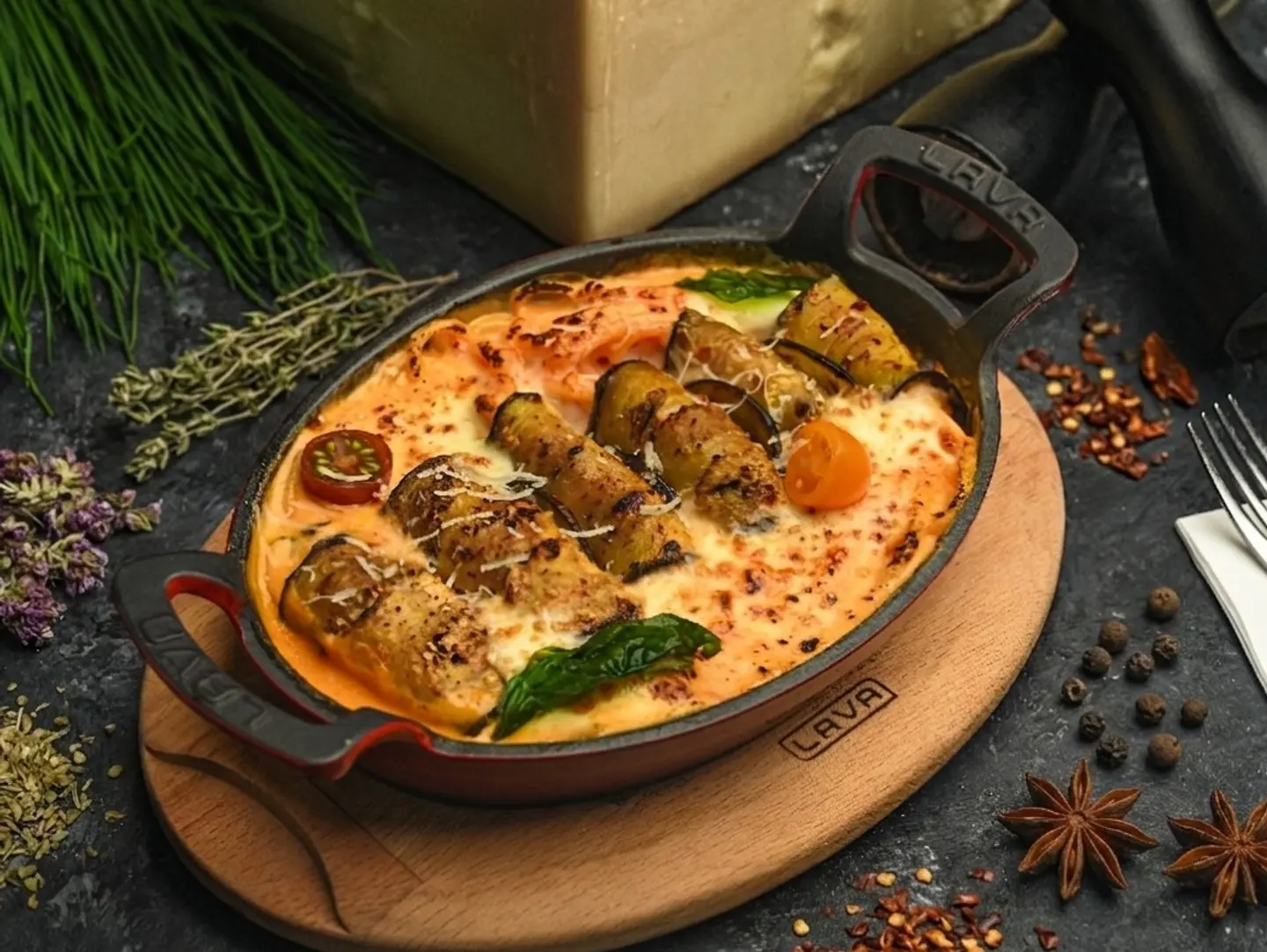 Eggplant Spaghetti