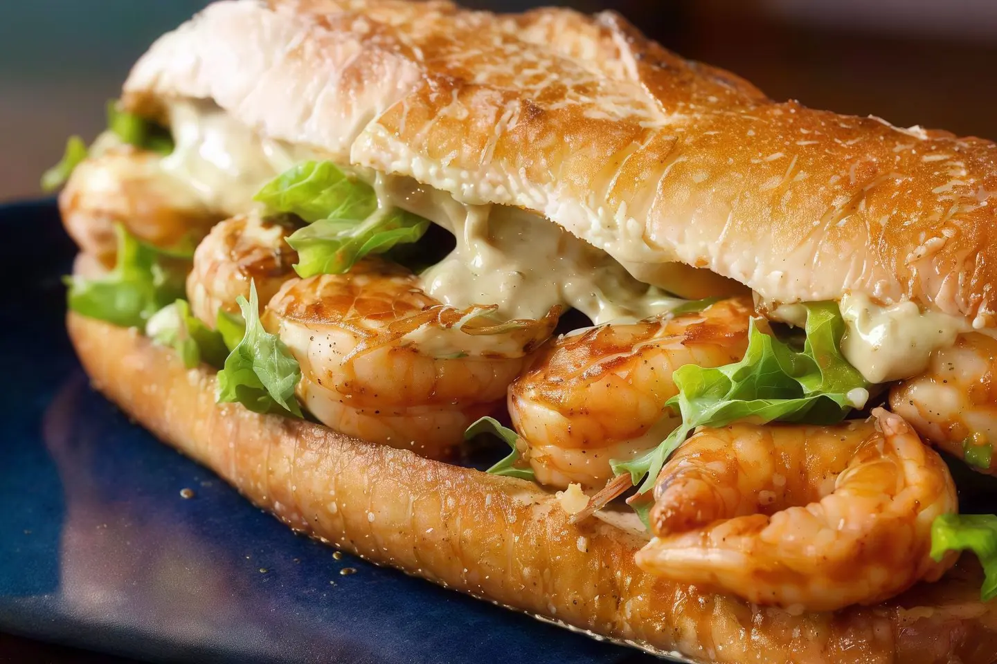 Grilled Shrimp Sandwich