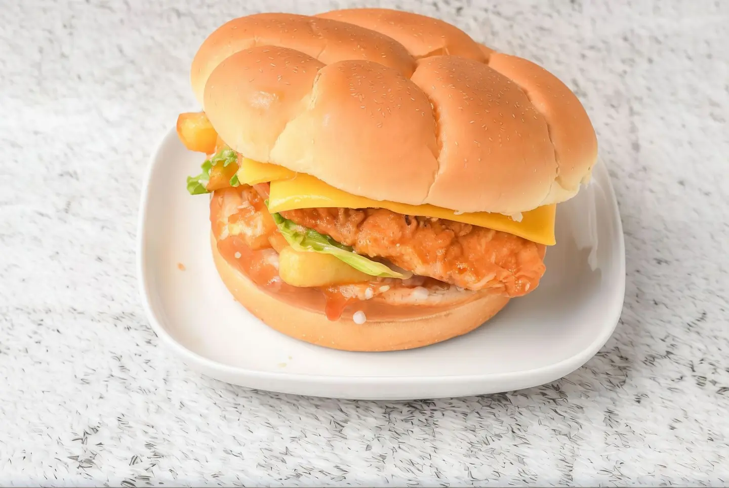 برجر دجاج زنجر