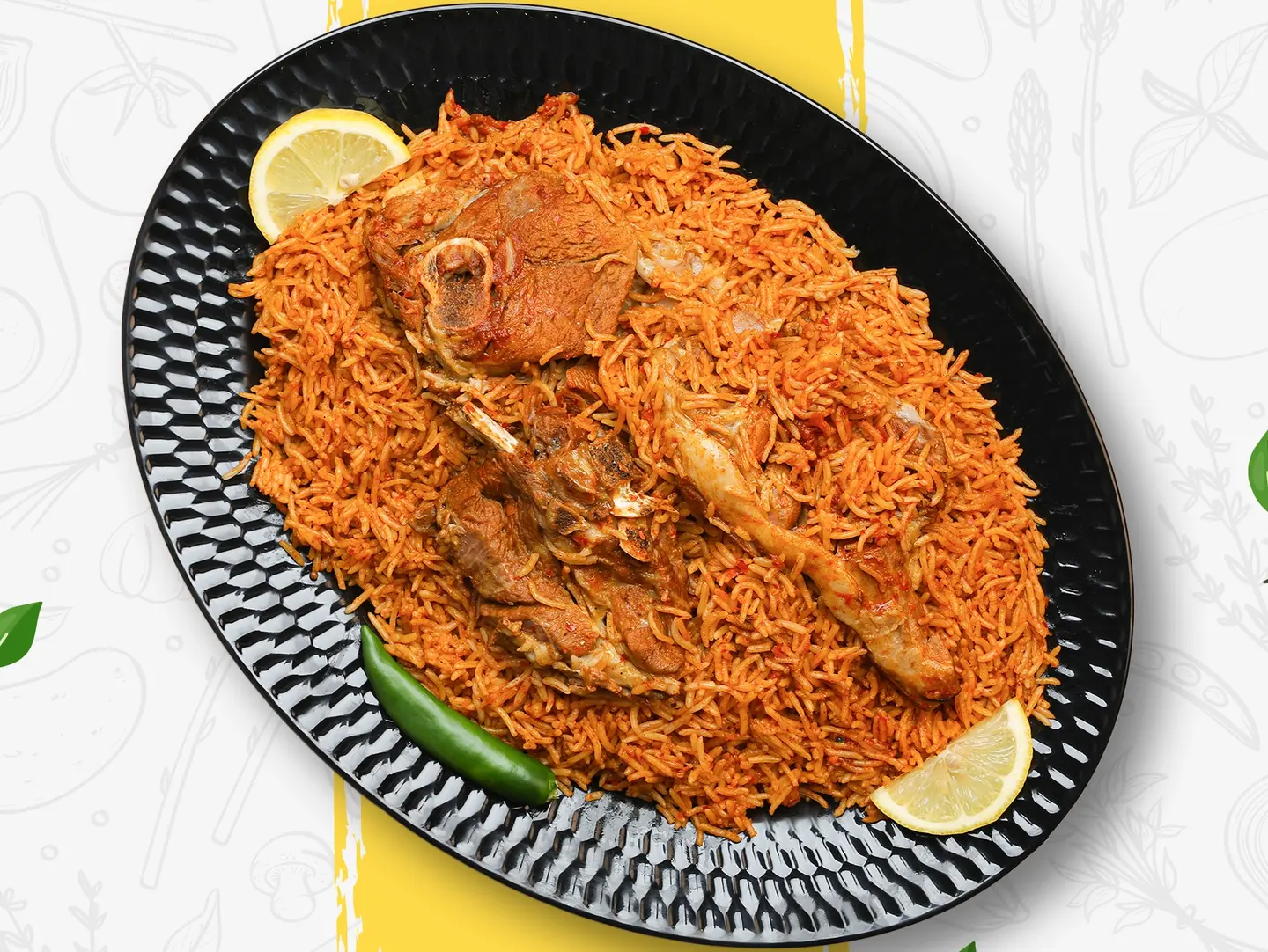 مضغوط لحم تيس بلدي رز ابو بنت حسب الطلب نصف ساعه تجهيز