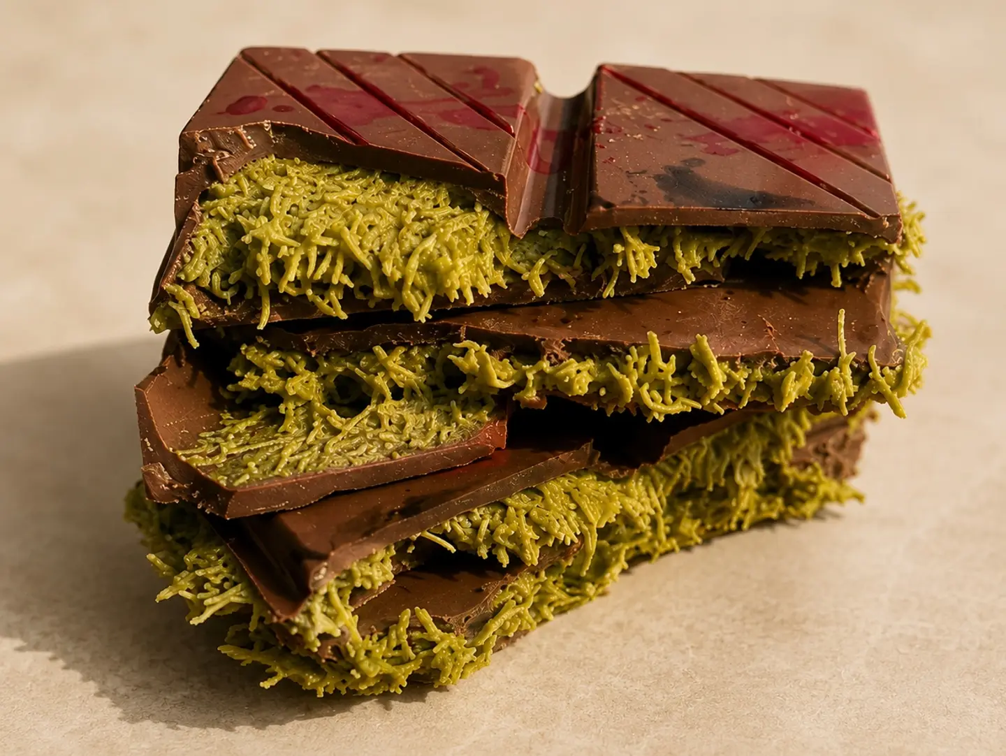 Chocolate Bar Kunafa Pistachio