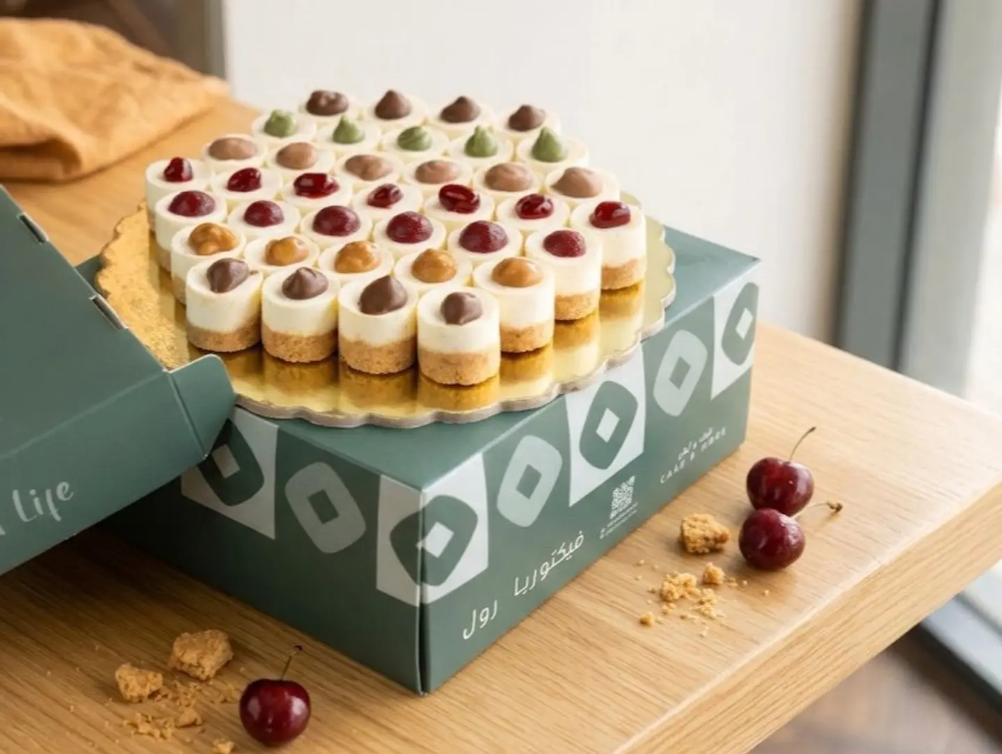 Cheesecake Bites Box Read The Dimensions Of The Bites