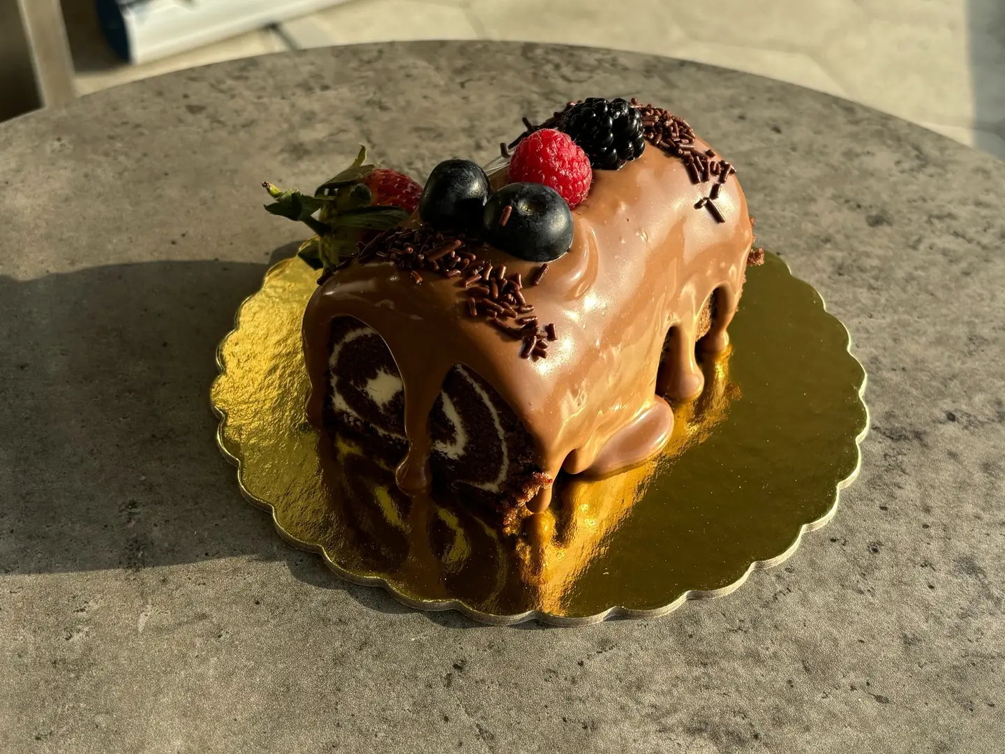 Chocolate Roll Lunch