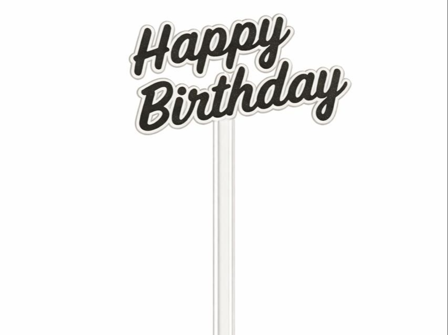 Happy Birthday Topper