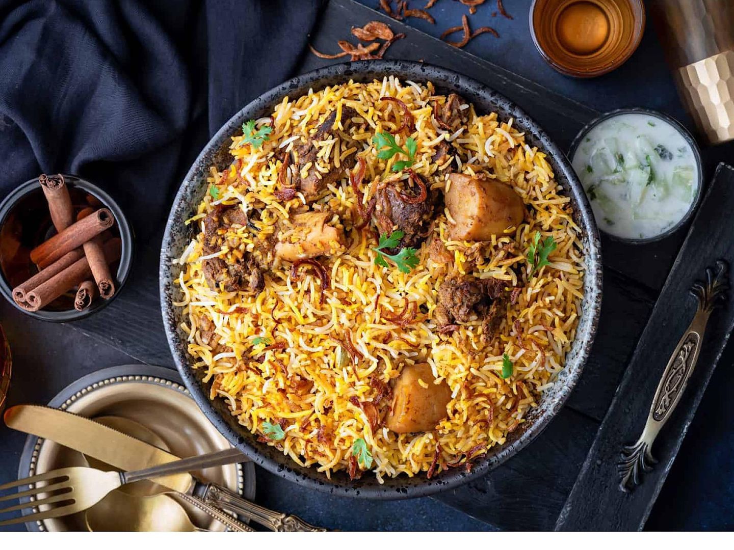 Mutton Dum Biryani