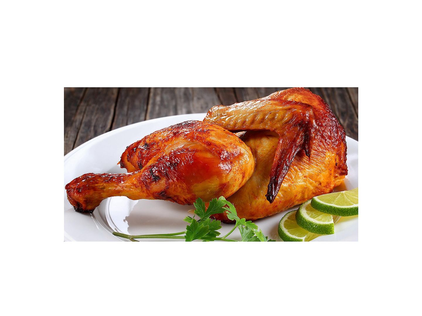 Half Grilled Chicken Without Rice