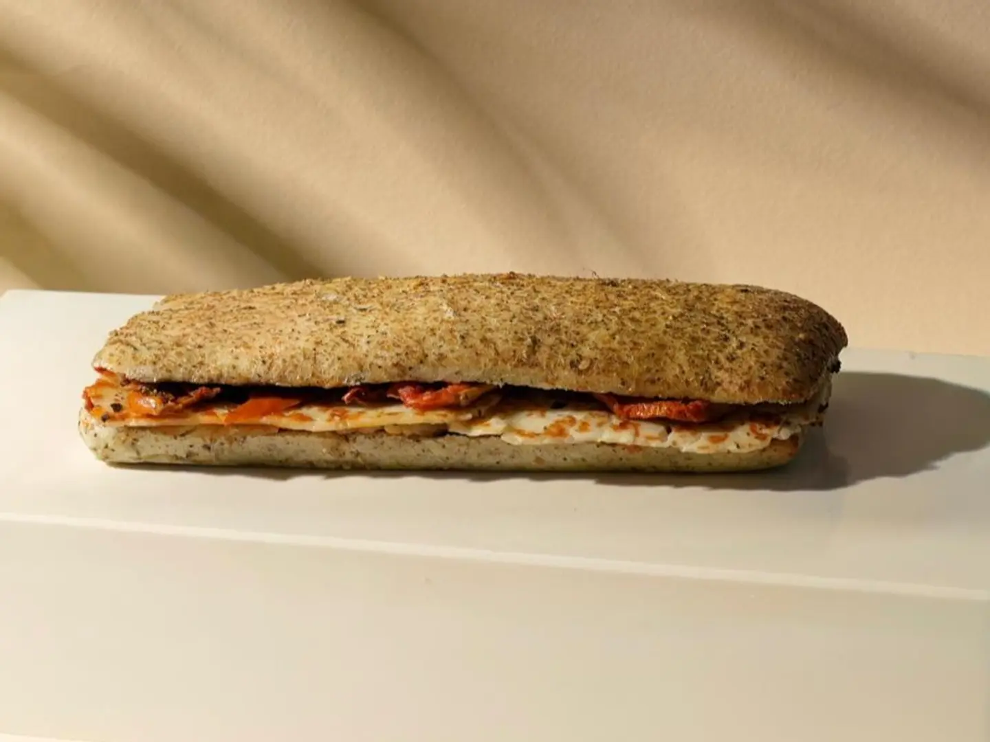 Grilled Halloumi Ciabatta Sandwich