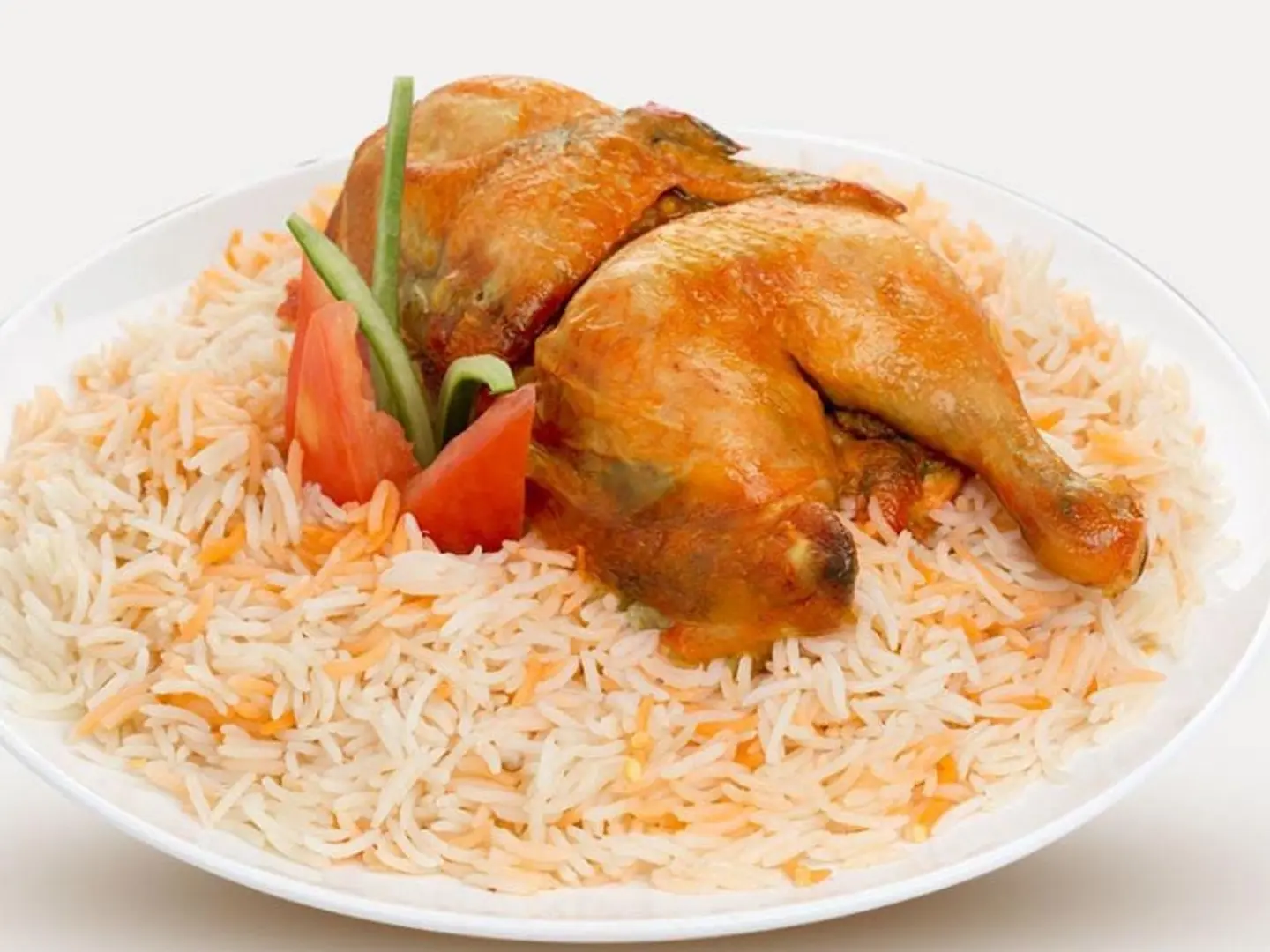 Half A Mandi With Rice