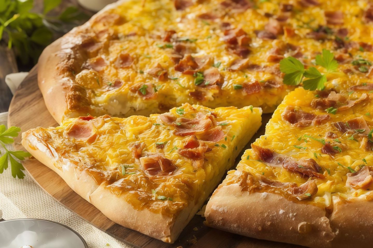 Egg Pizza   1351 Kcal