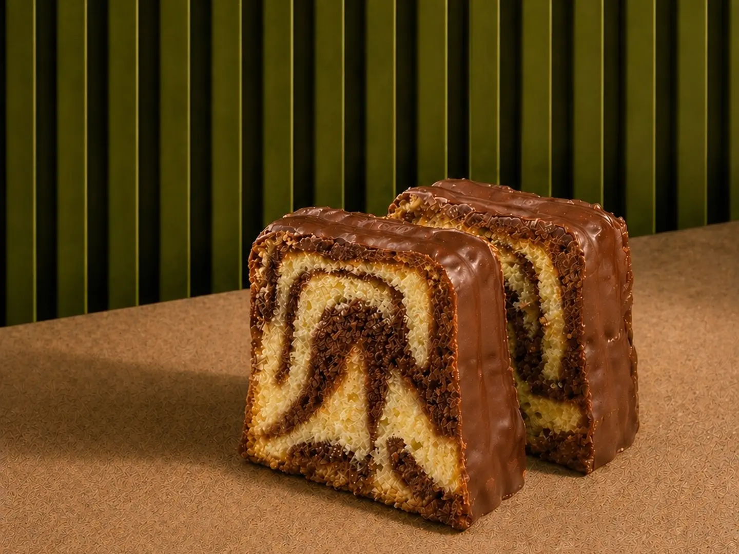 Marble Cake Slice