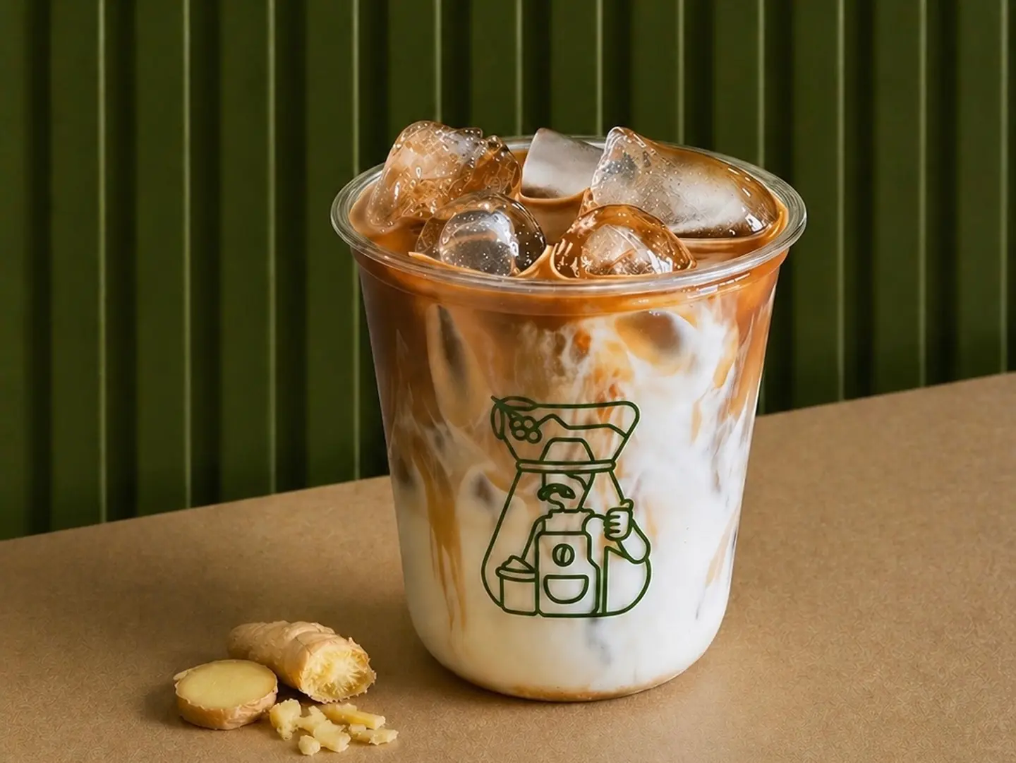 Iced Ginger Latte