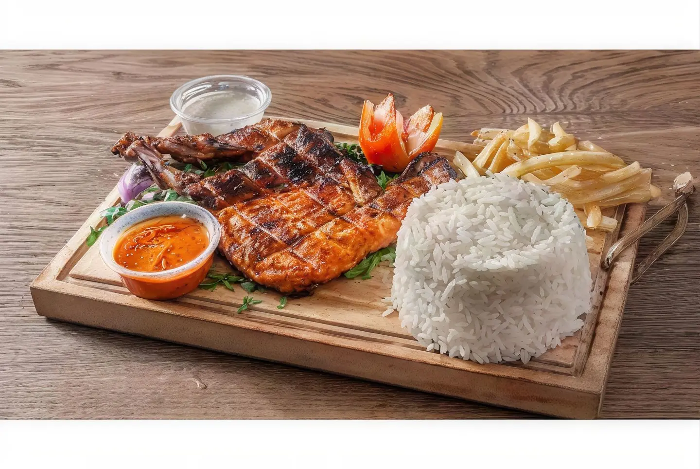 Grilled With Rice