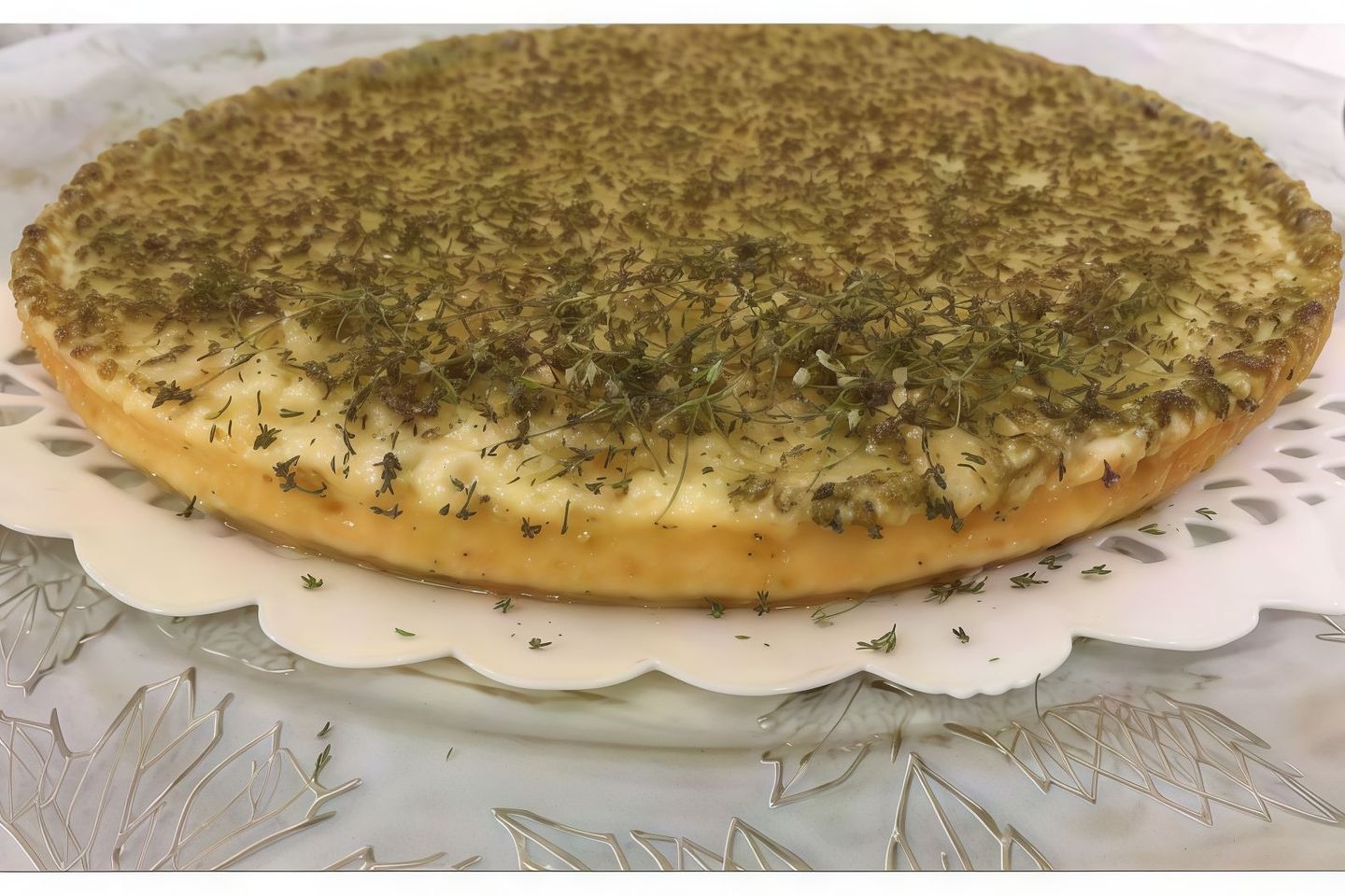 فطيرة جبن بالزعتر - فطيرة جبن بالزعتر صغيرة