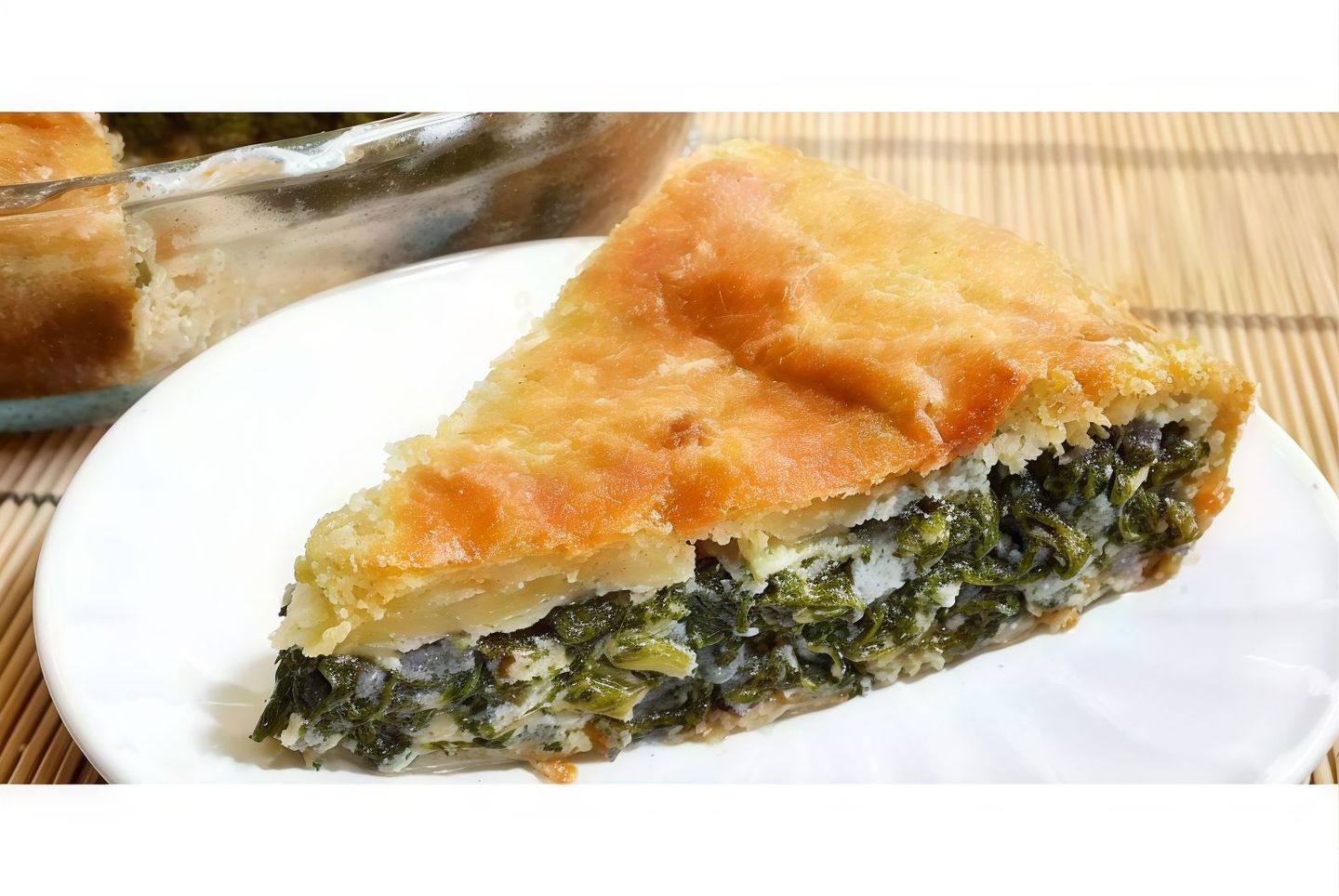 فطيرة لحم بالسبانخ