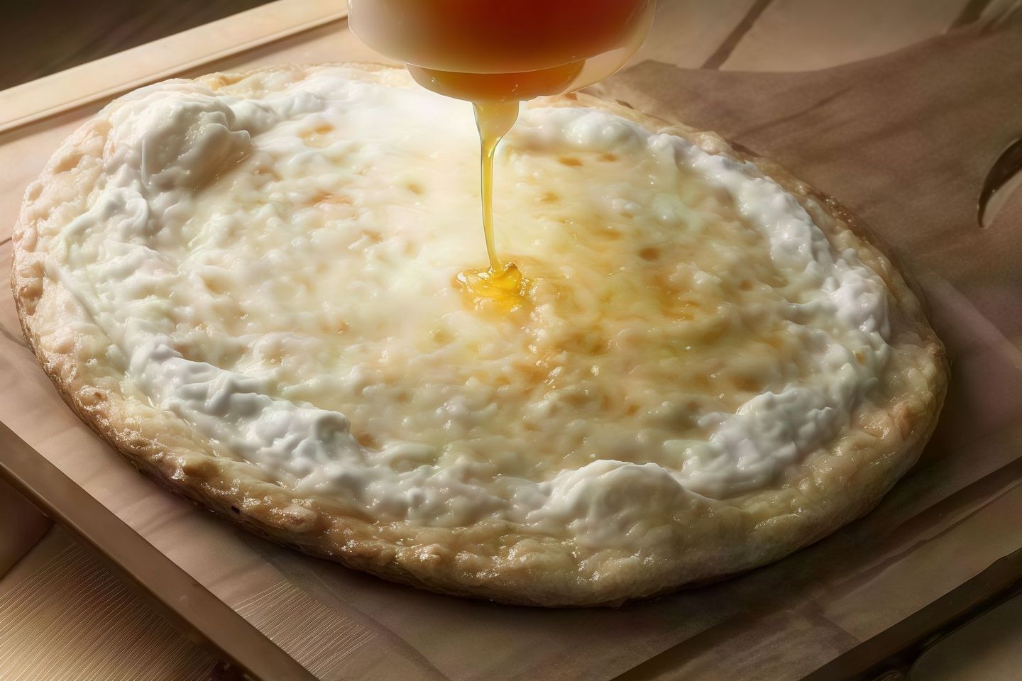 فطيرة لبنة بالعسل - كبير
