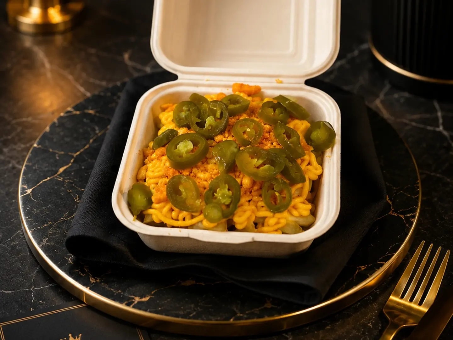 Fries With Cheese And Jalapenos