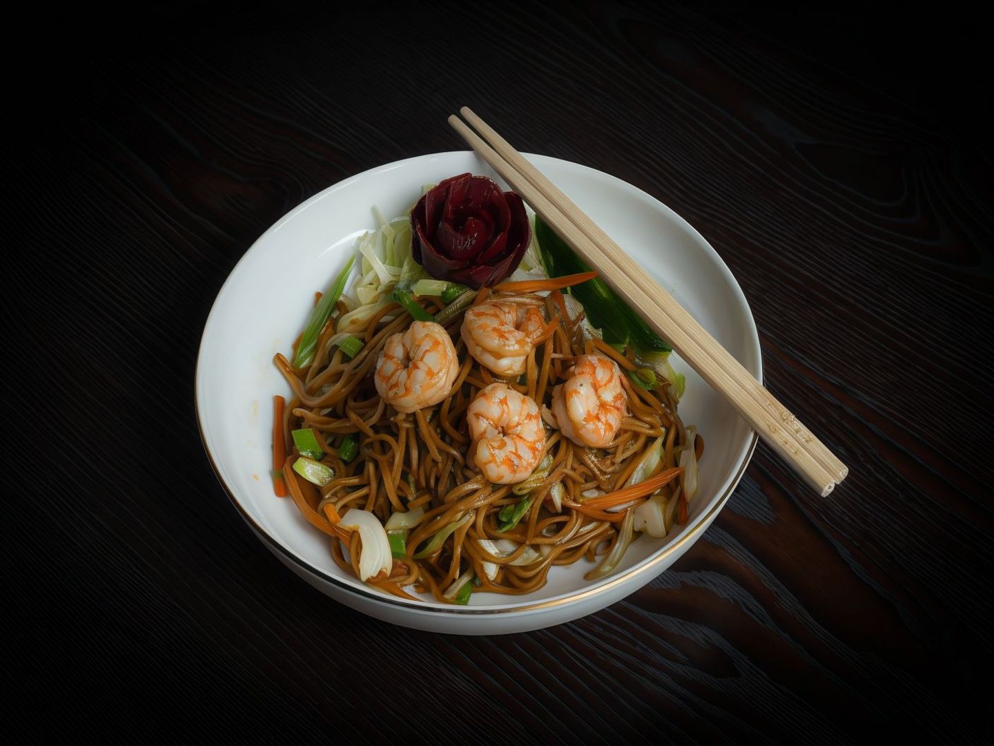 Noodles Shrimp