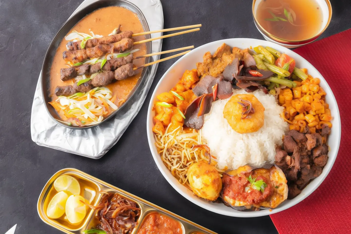 Mushakal B + Sate Be Chicken
