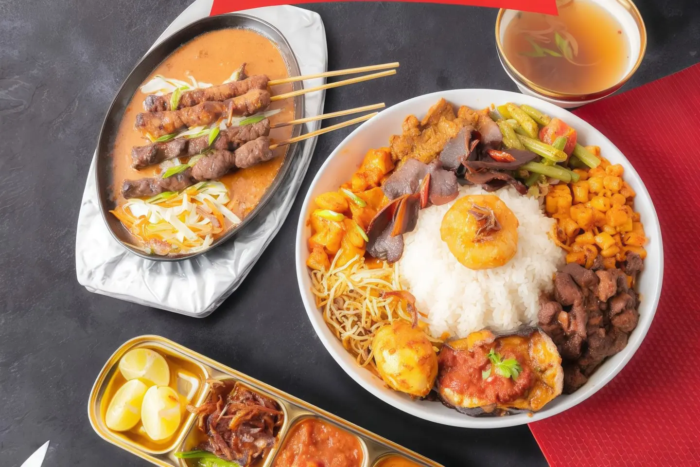 Mushakal B + Sate B Beef
