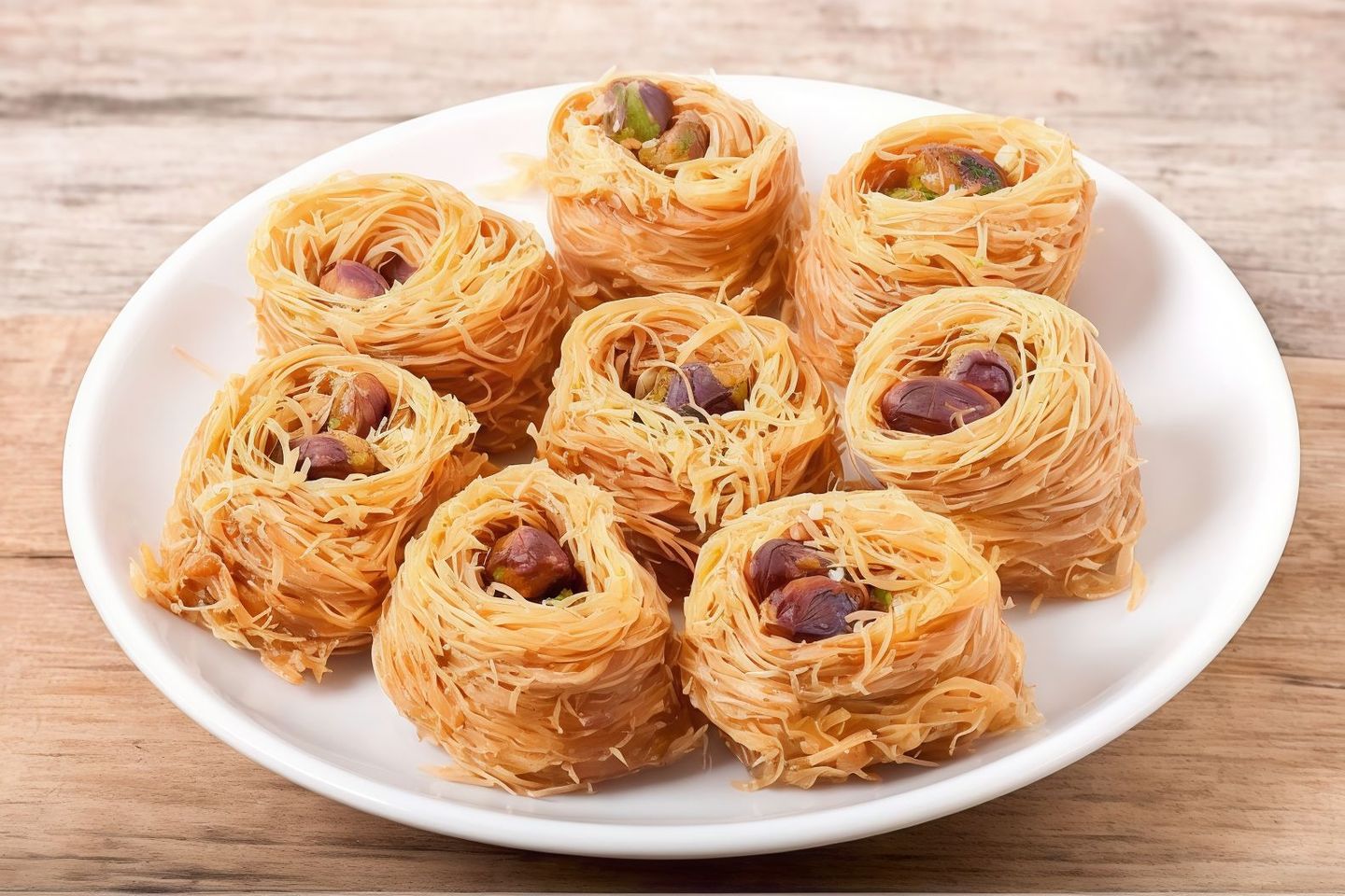 عش البلبل بالفستق