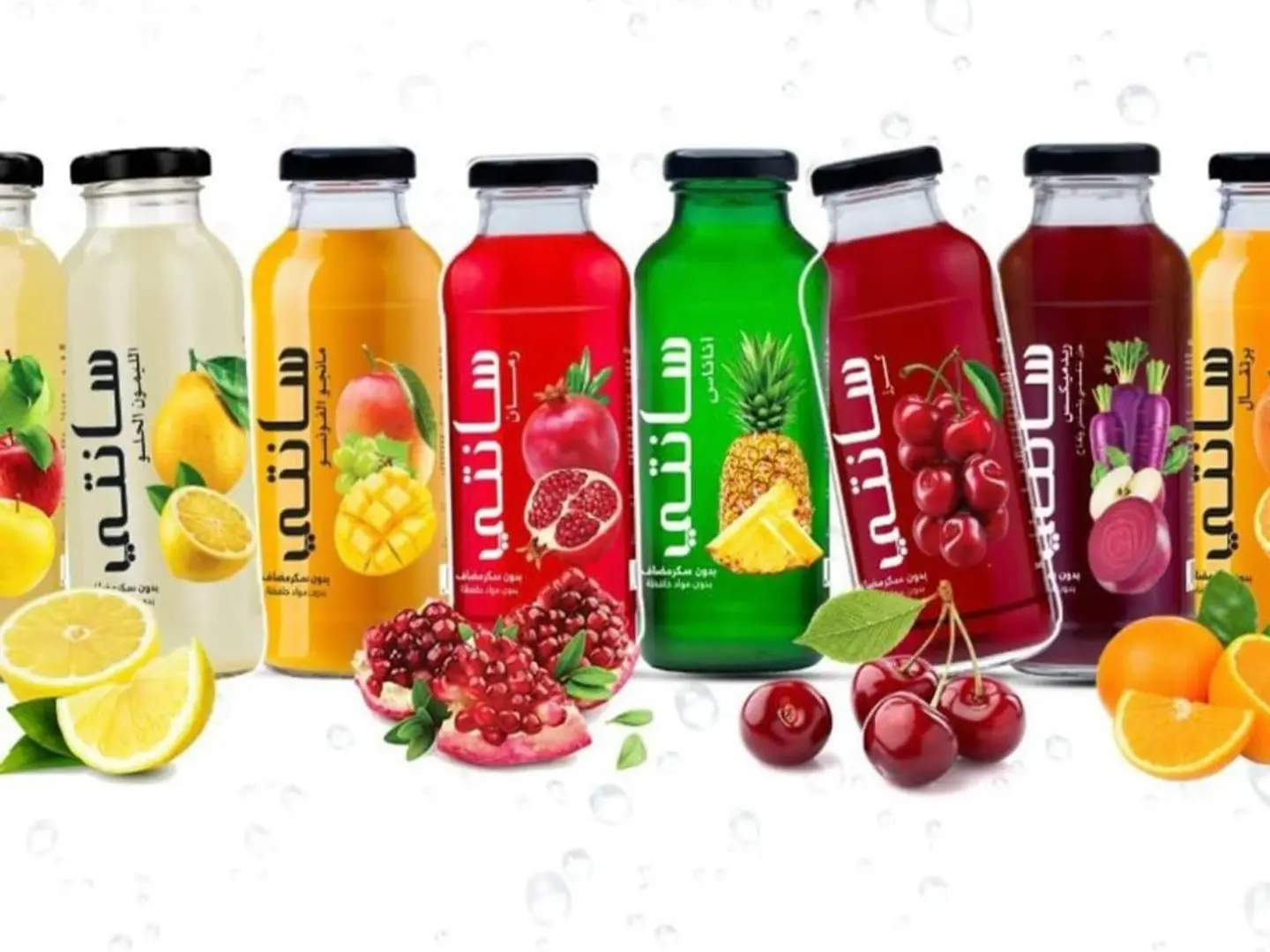 عصير سانتي طبيعي منوع