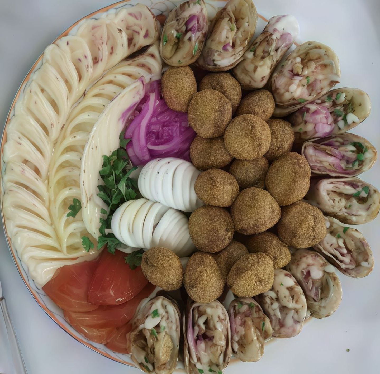 صحن مشكل شاكر - جامبو
