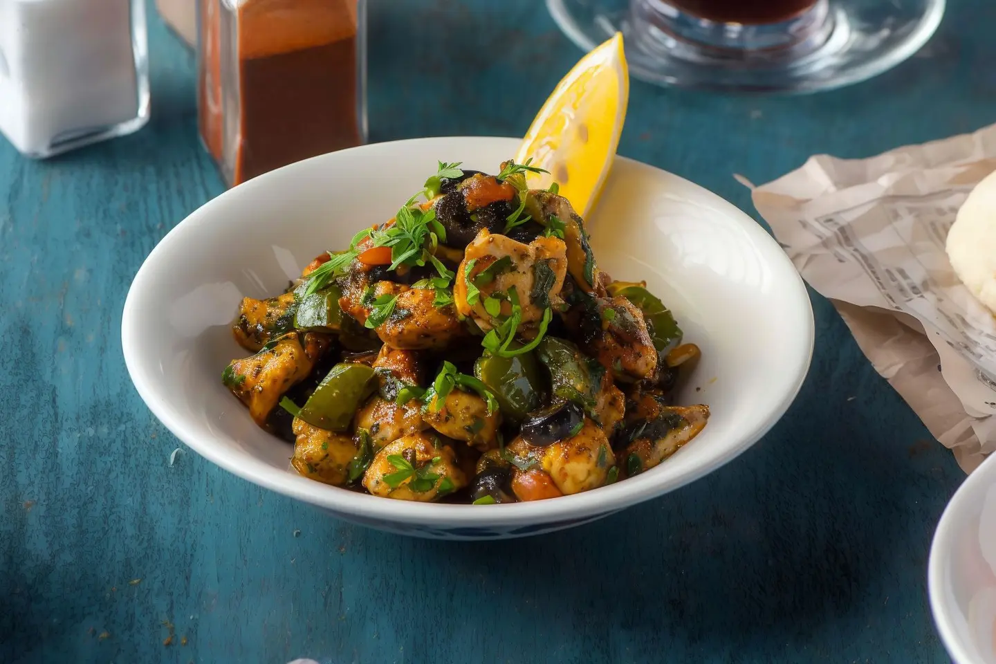 Hamsa Halloumi With Vegetables And Thyme