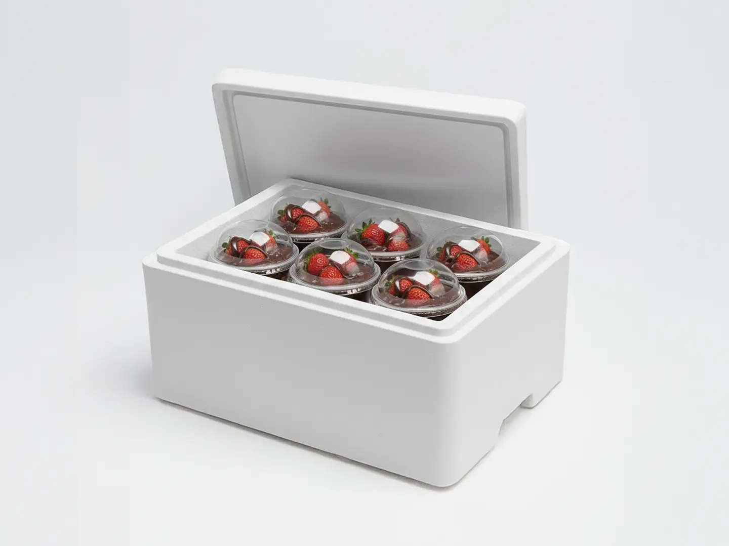 بوكس الفراوله بالشوكولاته