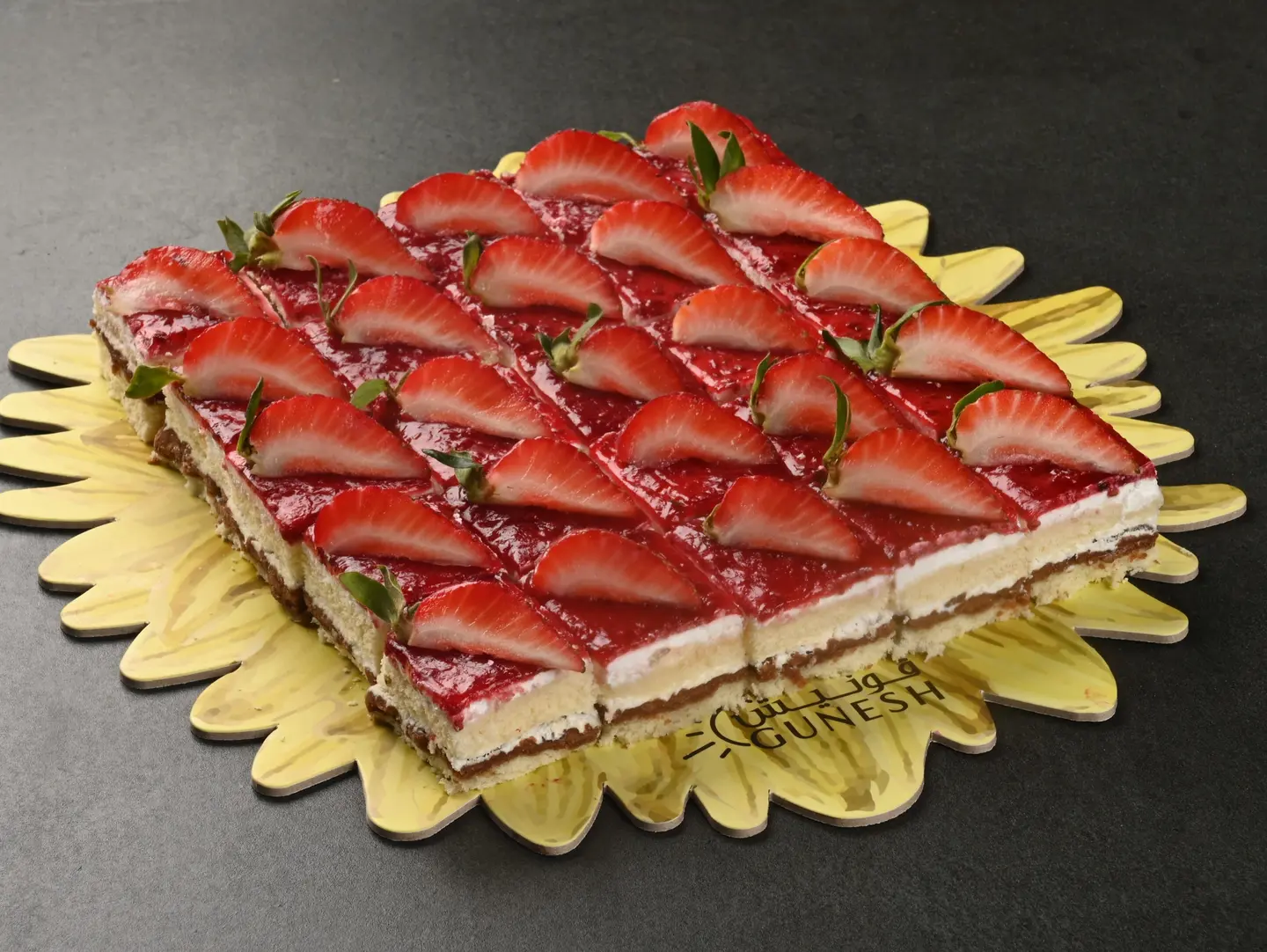 Strawberry Cake Flower