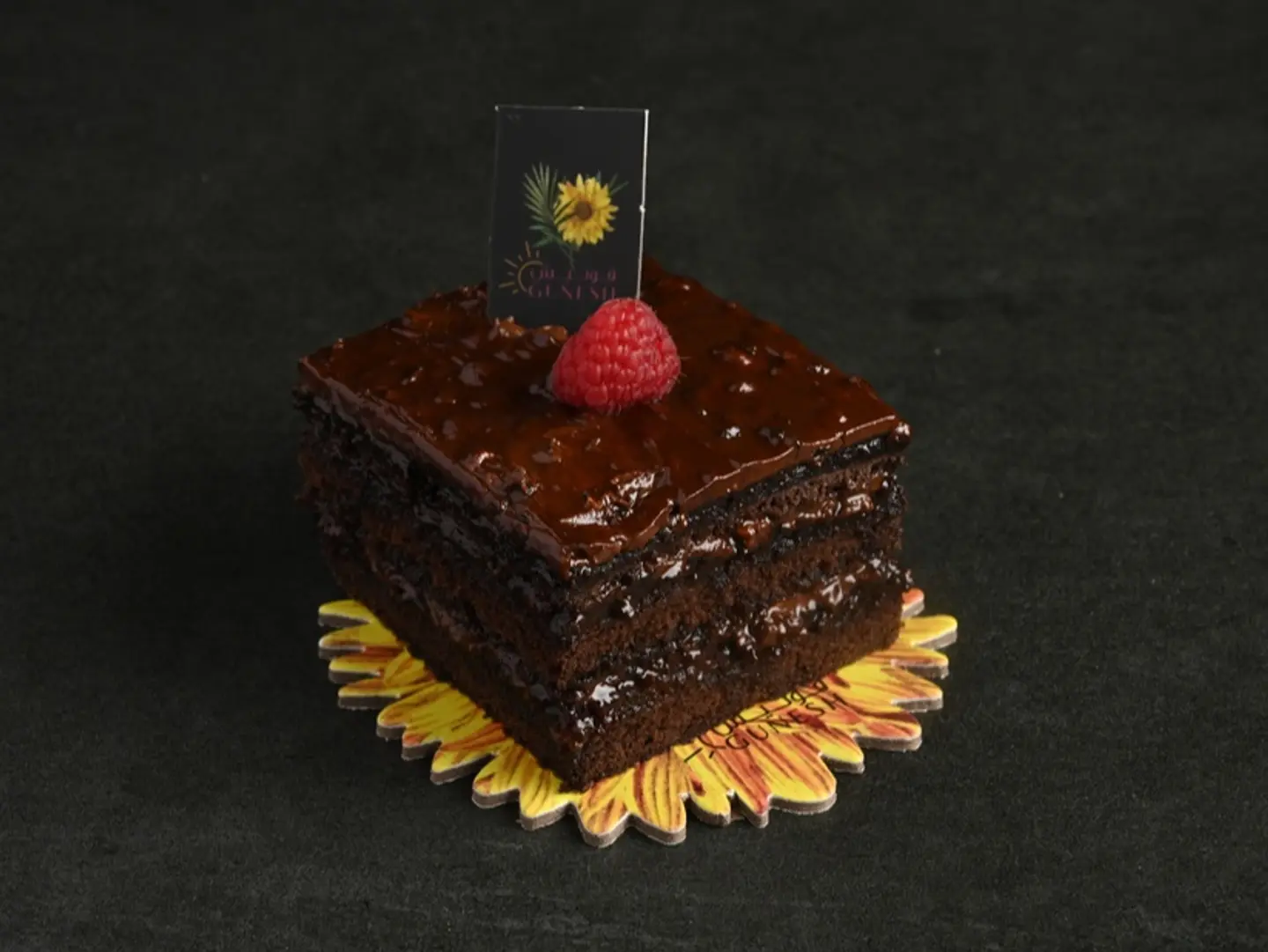 Berry Brownie Cake