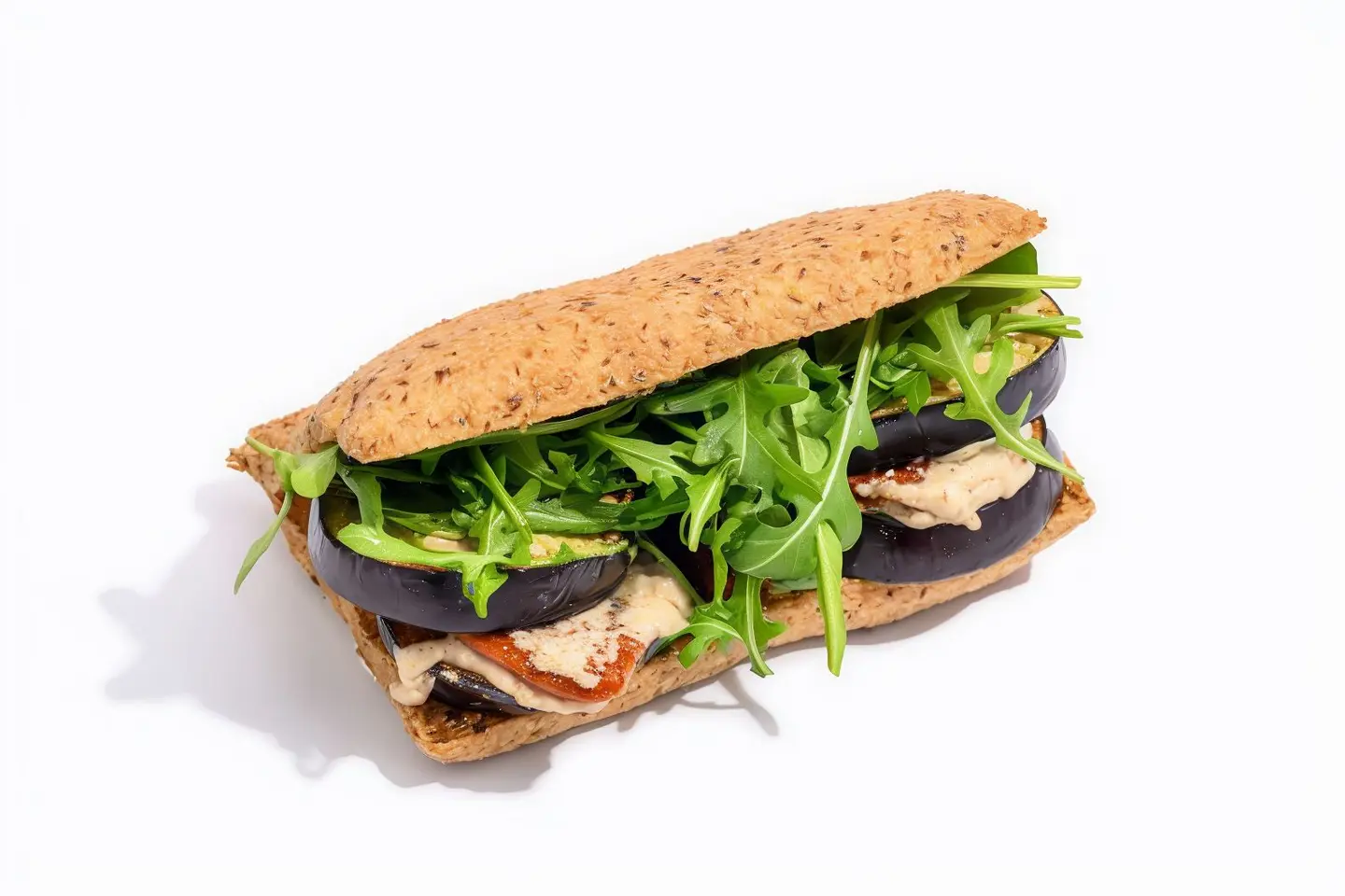 Keto Vegan Eggplant Panini