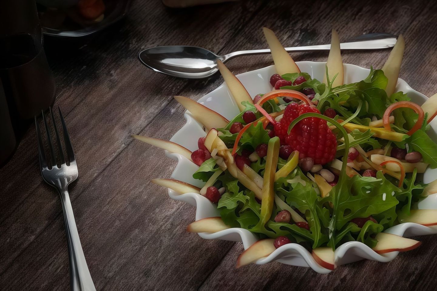 Fruit Arugula Salad