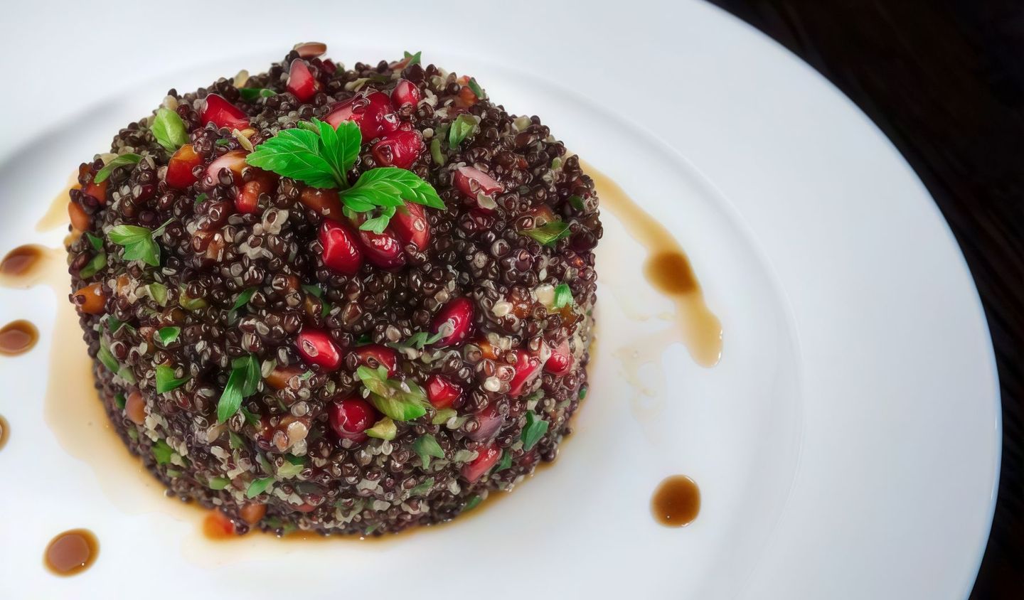 Quinoa With Pomegranate