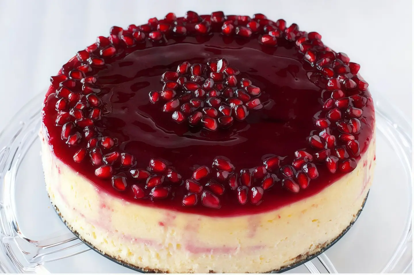 Pomegranate Cheesecake - 8 Persons