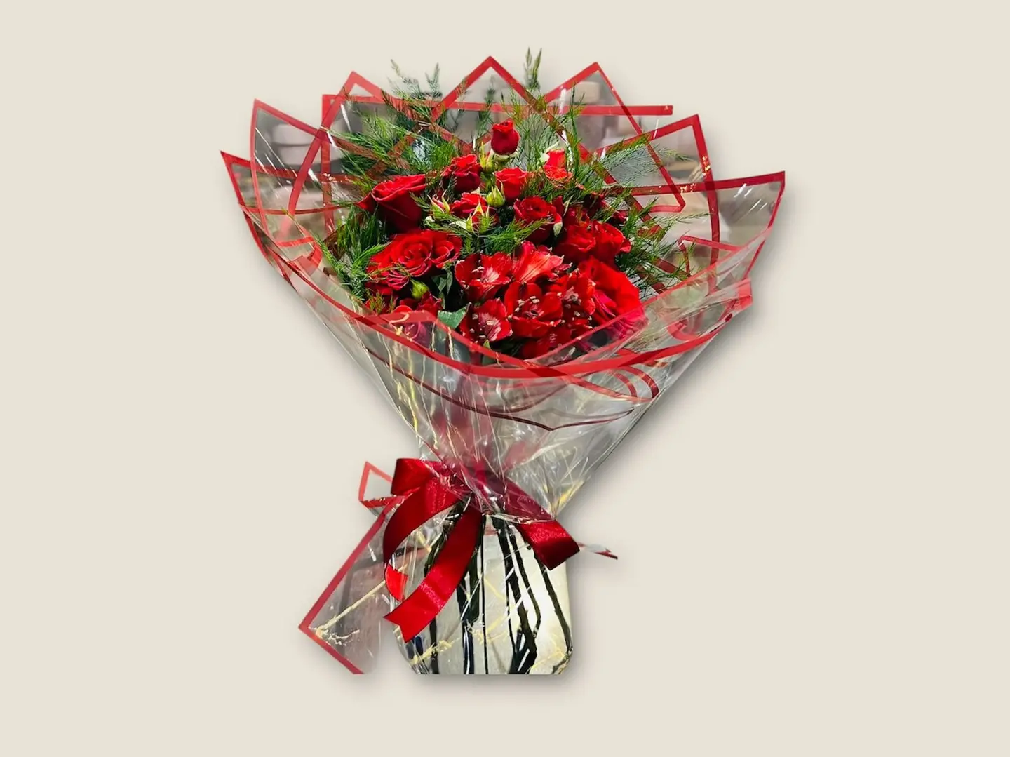 Red Hand Bouquet