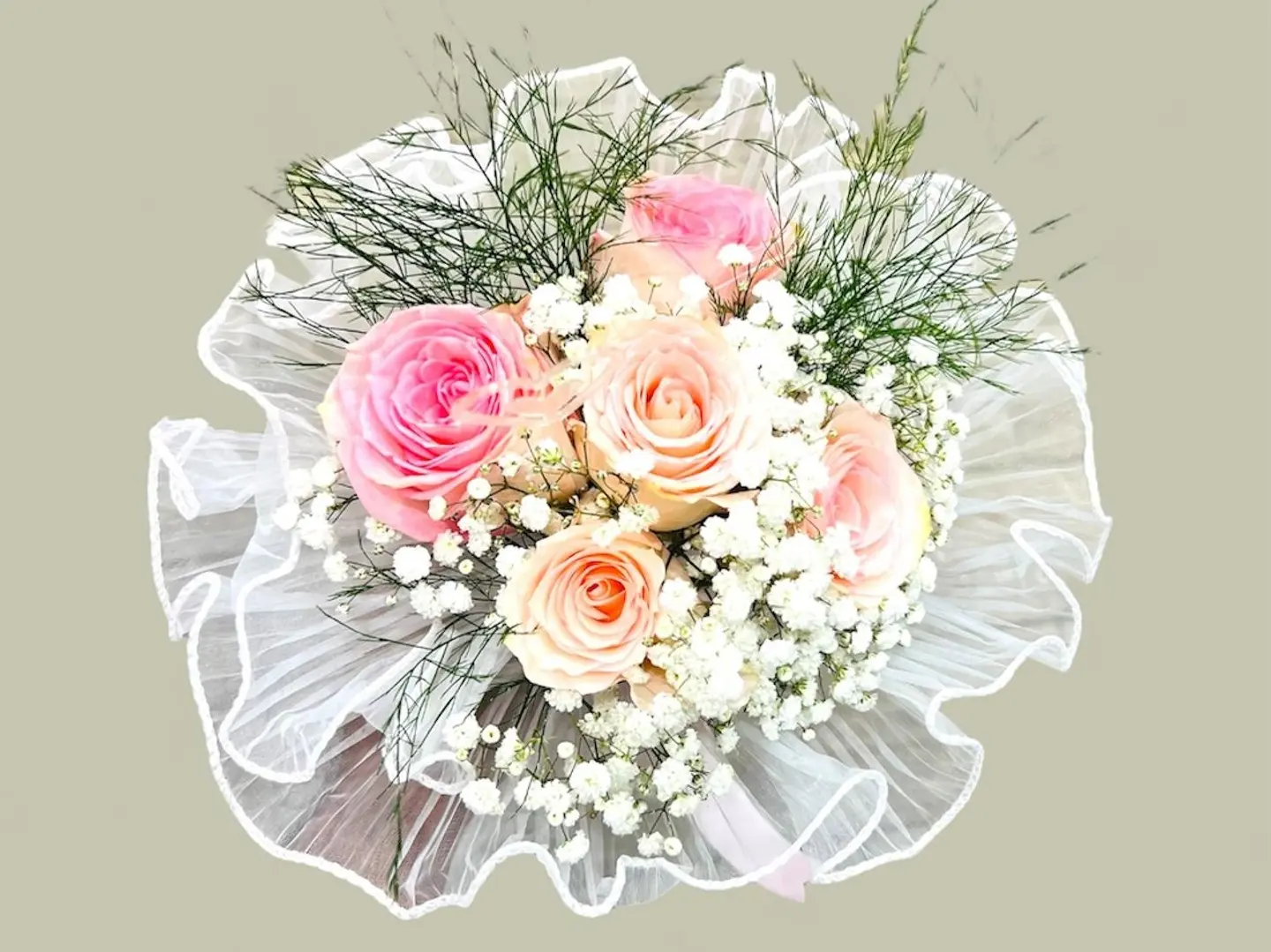 Pink Rose Bouquet