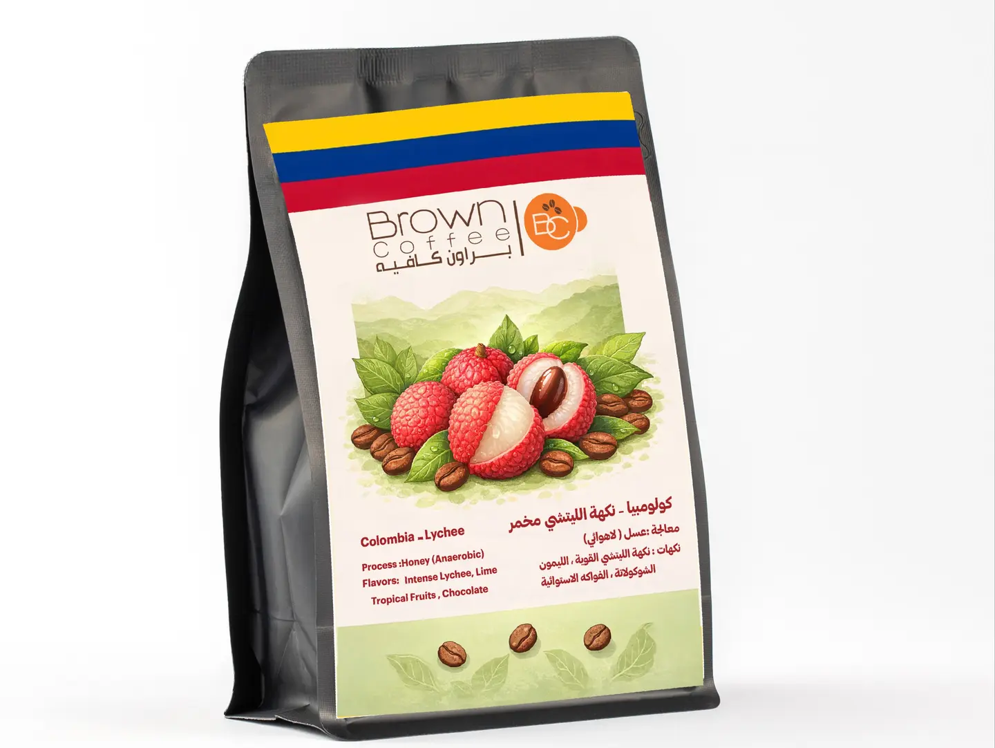 Colombian Coffee Brewed With Lychee