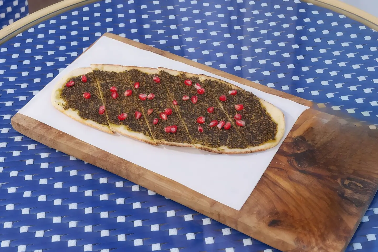 Gluten Free Zaatar Flat Bread