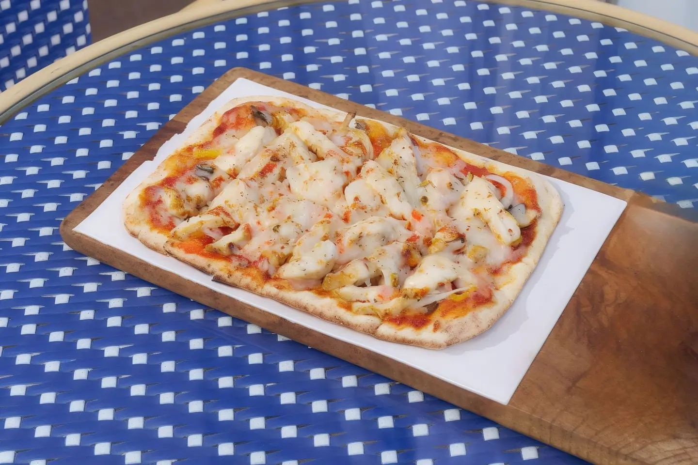 Gluten Free Chicken Flat Bread