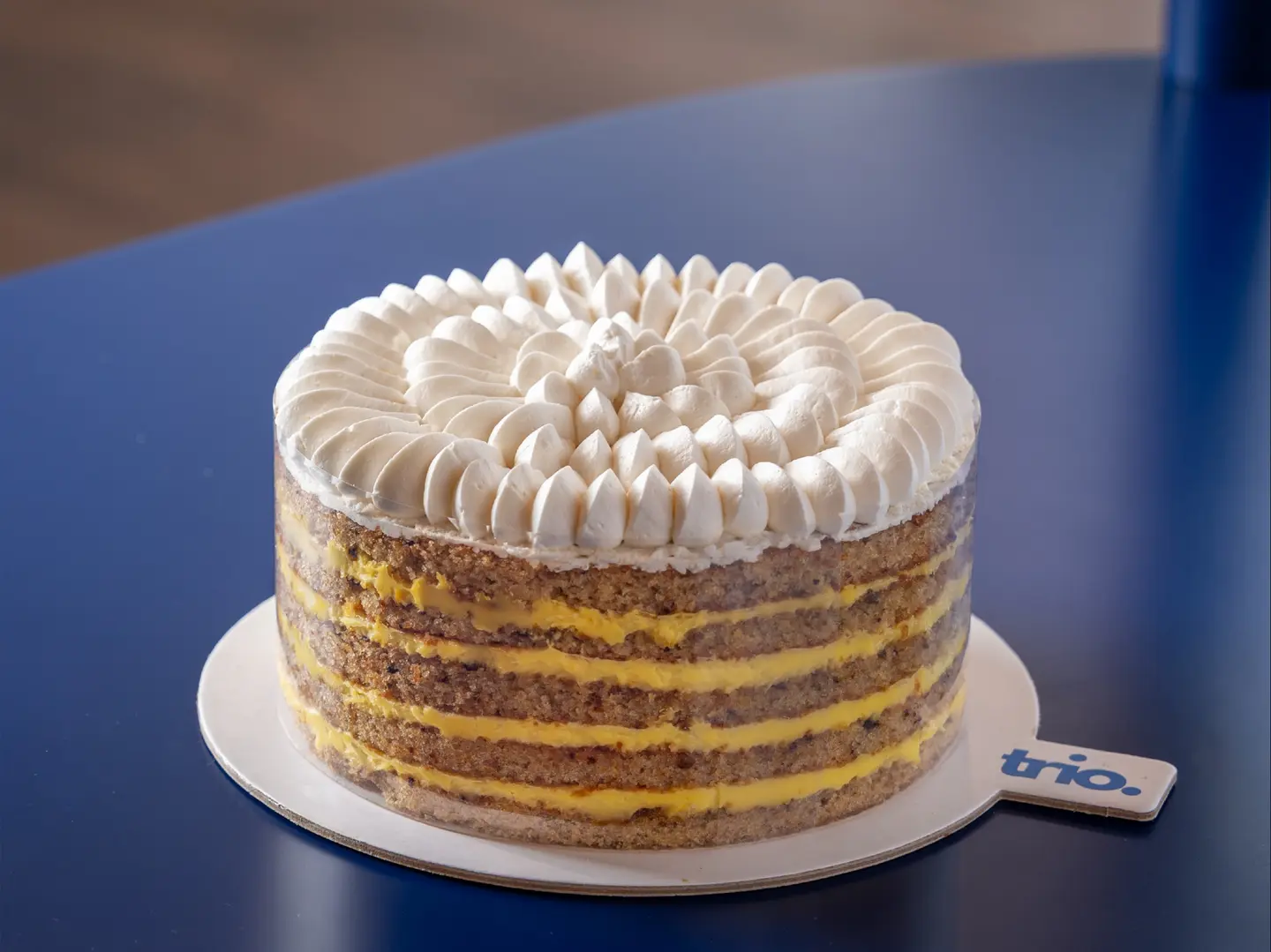 كيك الزعفران