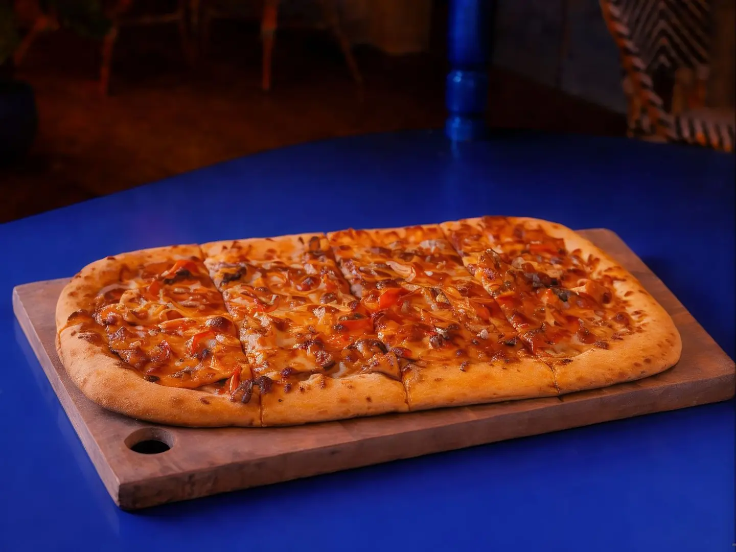 فلات بريد بالدجاج الحار