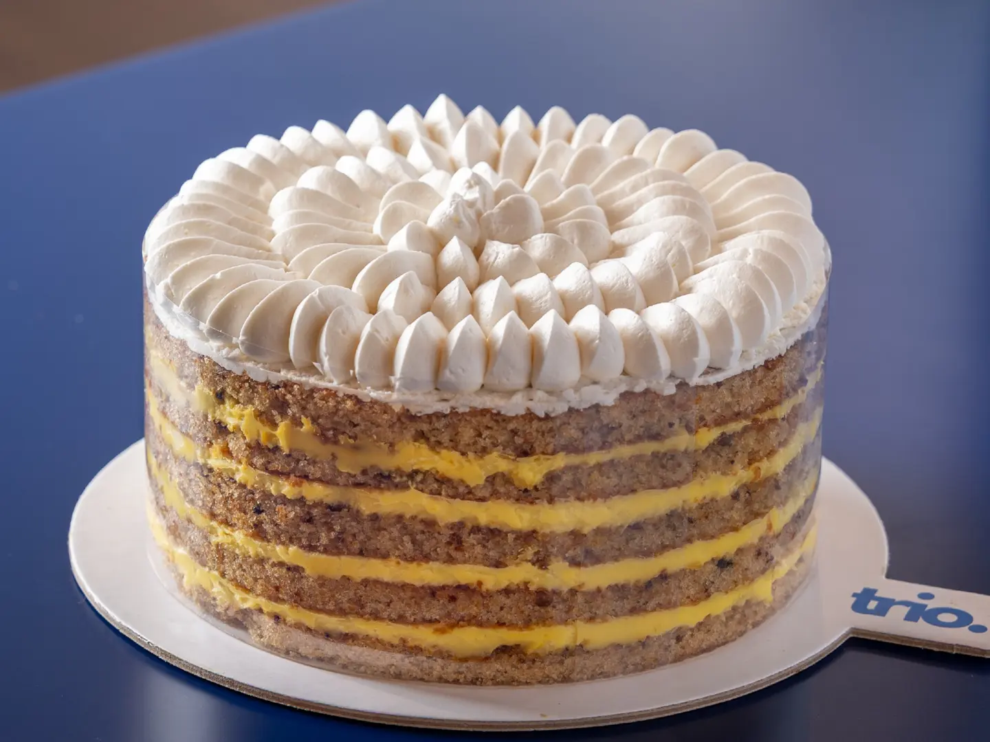 كيك الزعفران خالي من الجلوتين