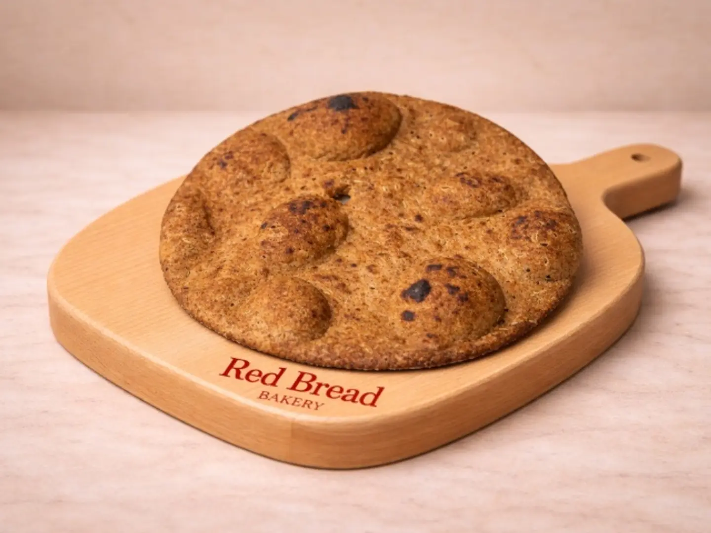 خبز حمر بالتمر