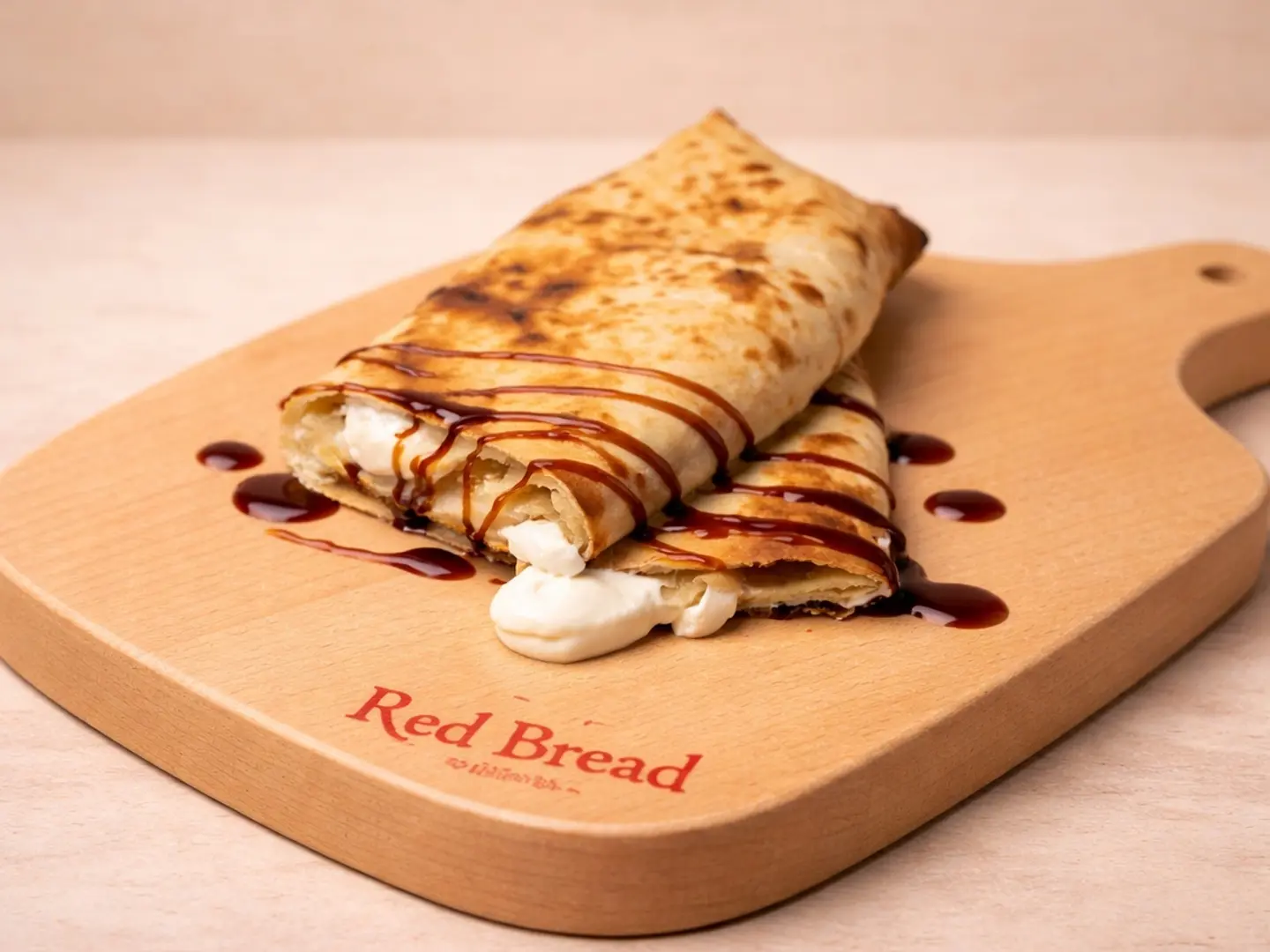 خبز تنور بالجبنة السائلة بالدبس