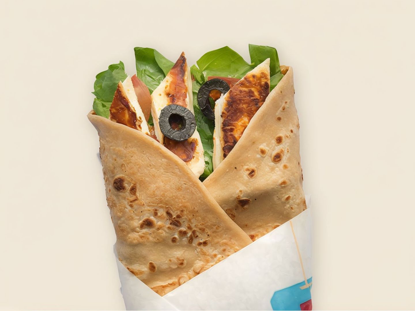 Feta Cheese And Vegetable Paratha
