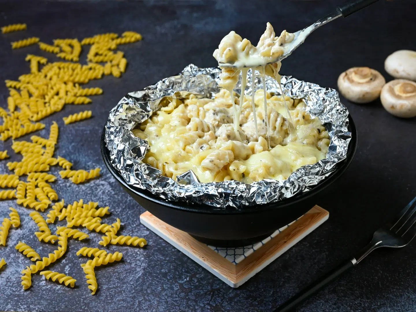Truffle Pasta Foil Shrimp