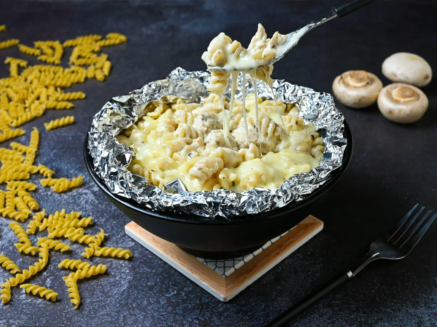 Truffle Pasta Foil Chicken