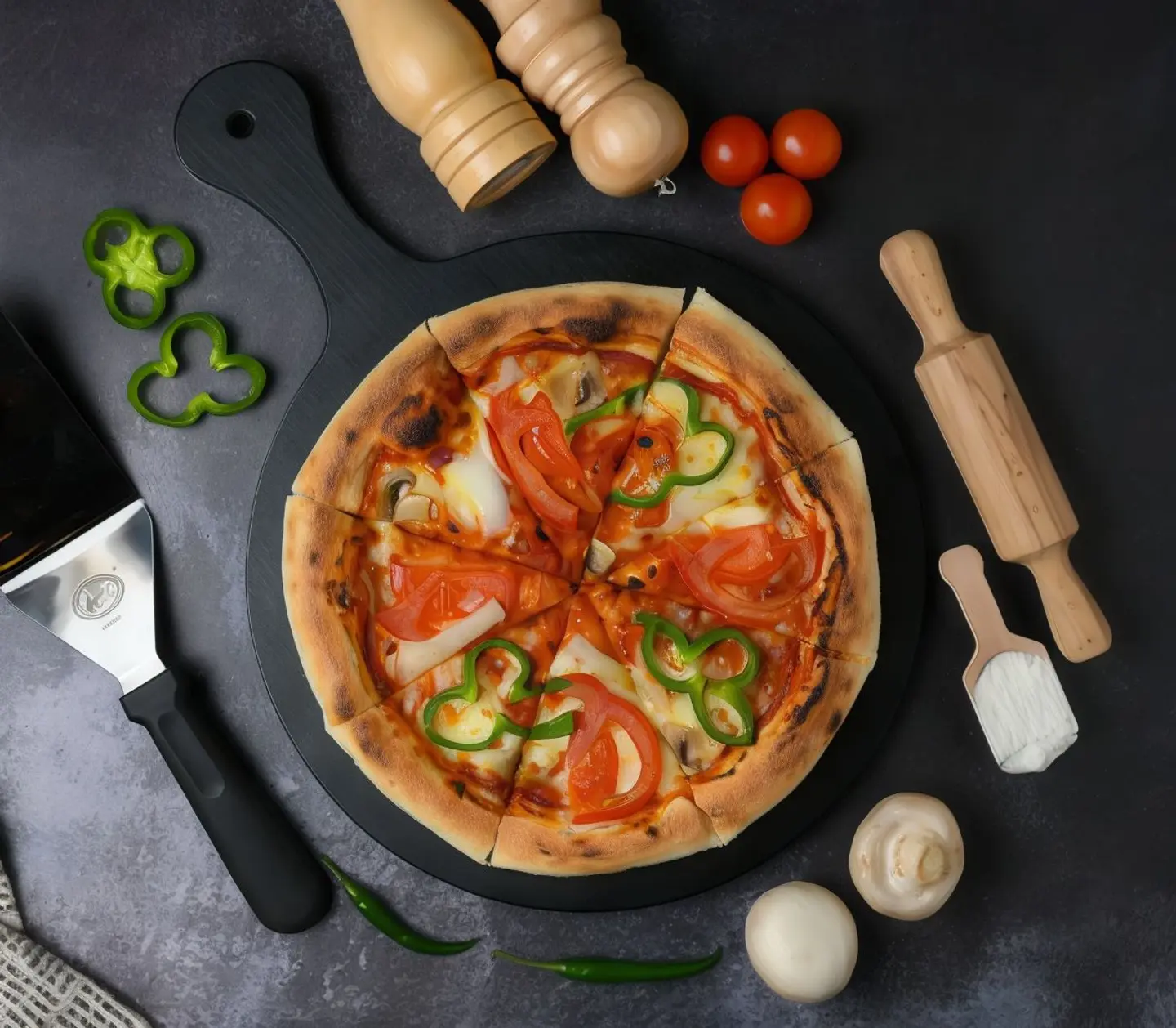 Vegetable Pizza